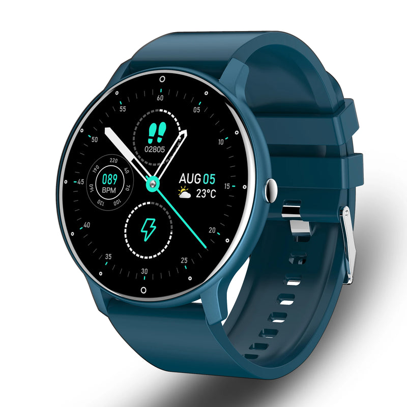 Novo Relógio Inteligente Feminino Masculino Esporte Fitness Smartwatch Relógios À Prova D'Água Bluetooth Monitor de Sono e Frequência Cardíaca para Android iOS